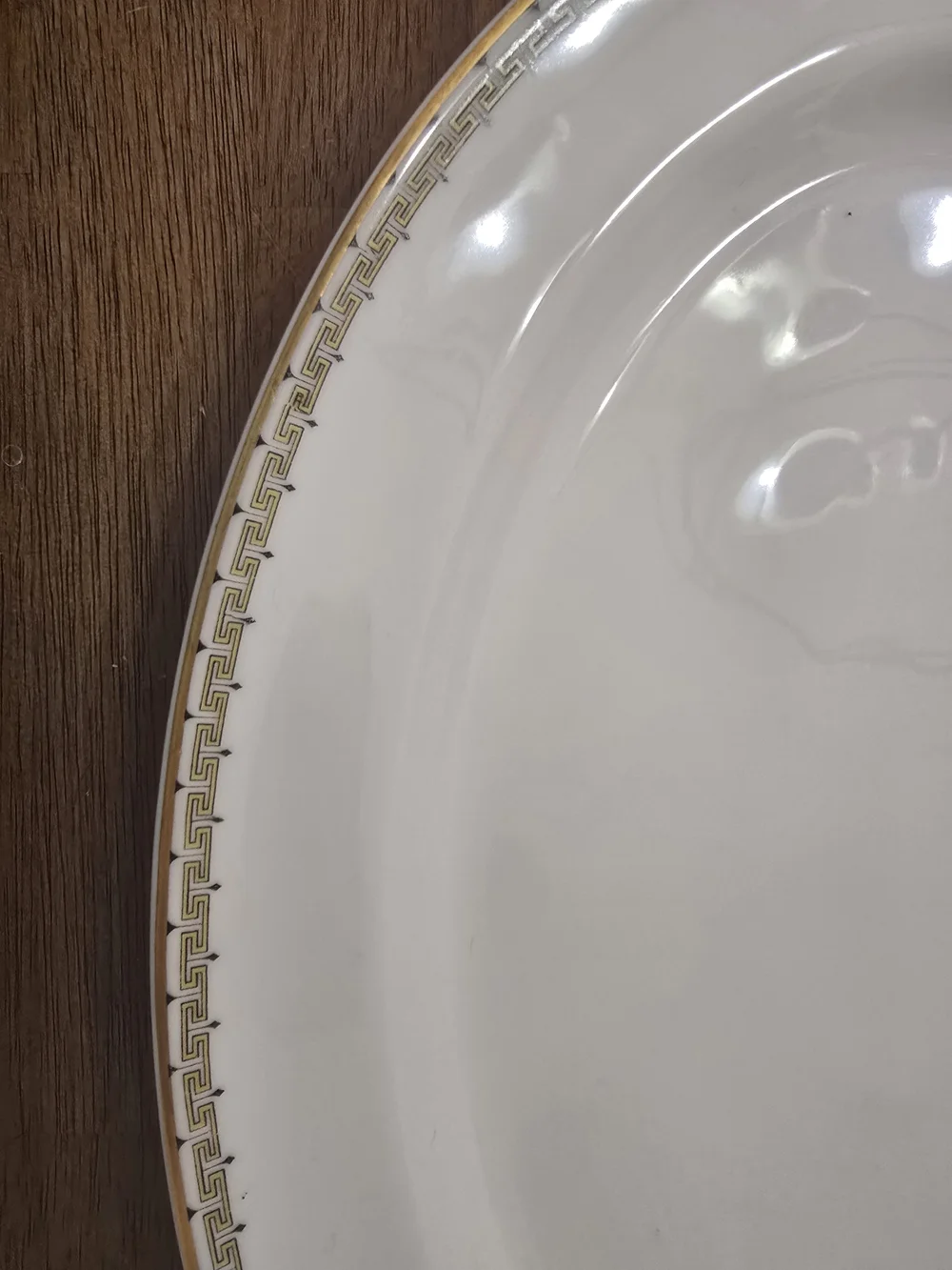 VTG Haviland & Co Limoges France ALBANY Greek Key Oval Serving Platter 14